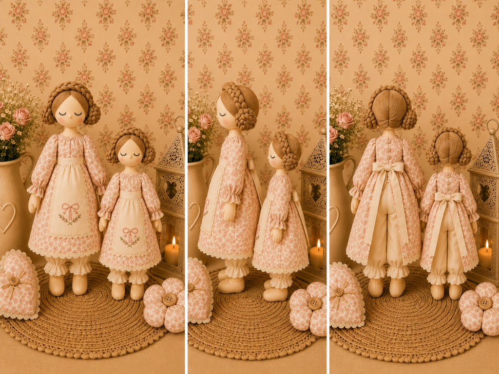 Connected by Love Doll Set