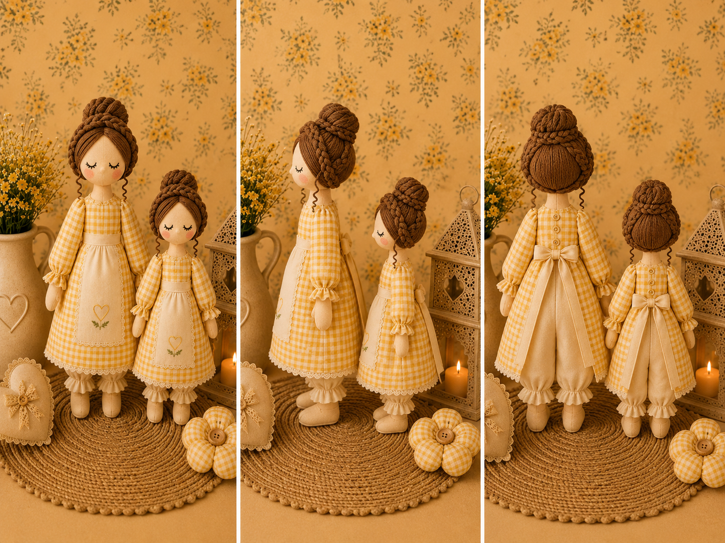 Golden Sunshine Doll Set