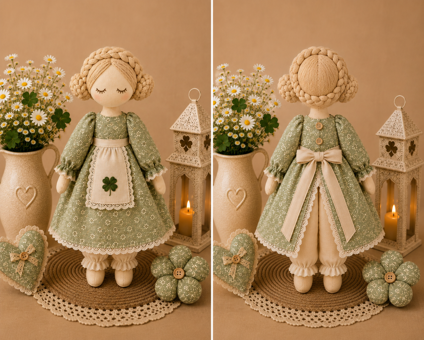 March - Clover Meadow Doll