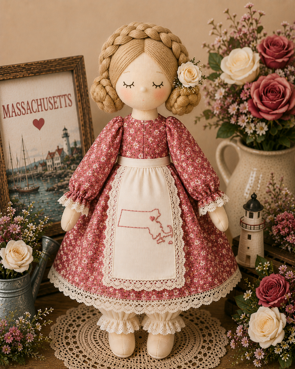 Massachusetts- Harbor Rose
