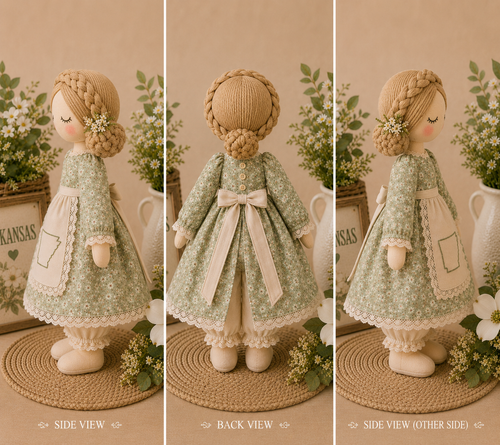 Arkansas - Sage Green Floral
