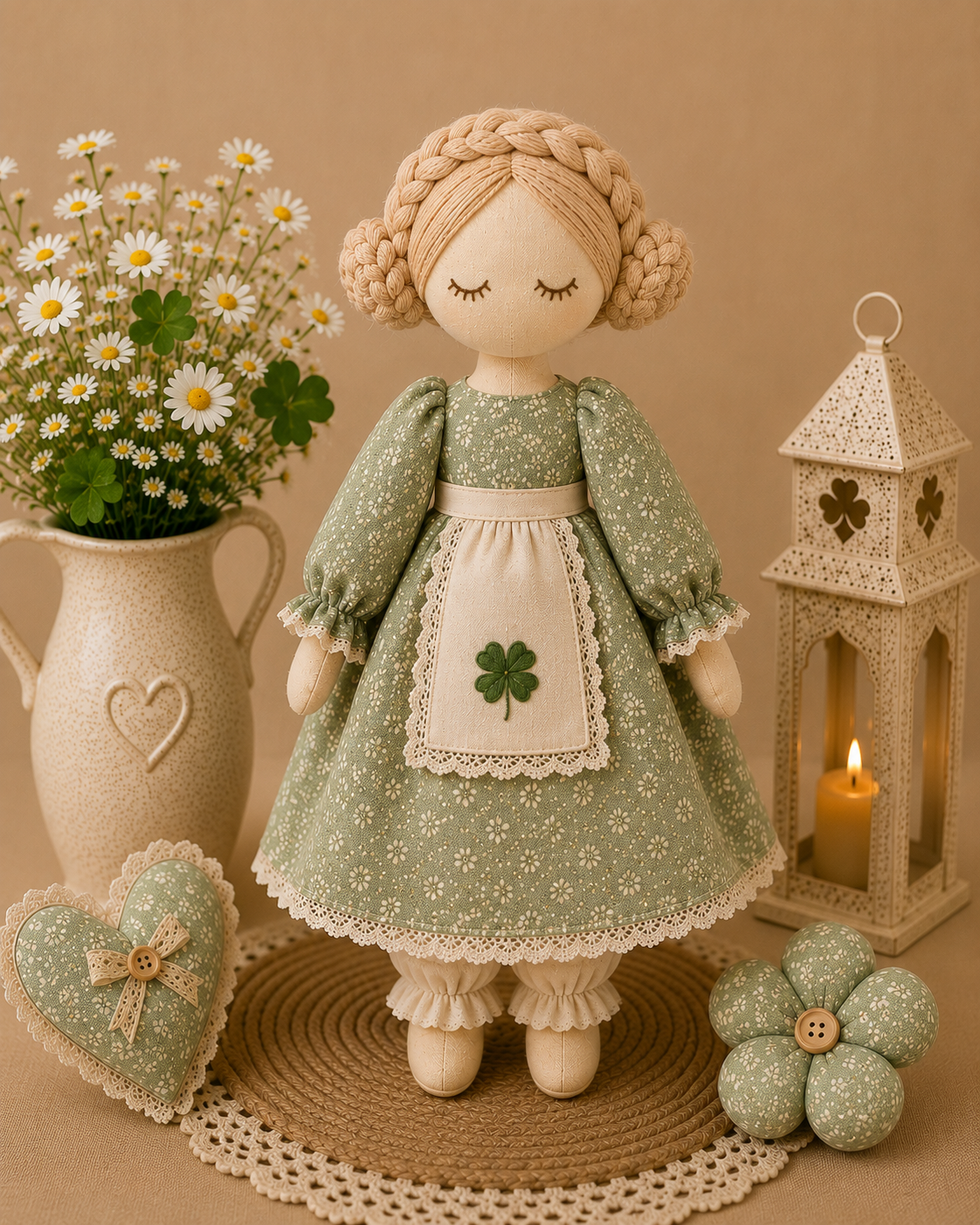 March - Clover Meadow Doll