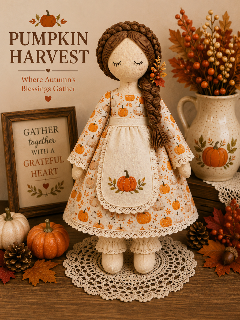 Pumpkin Harvest - Where Autumn's Blessings Gather