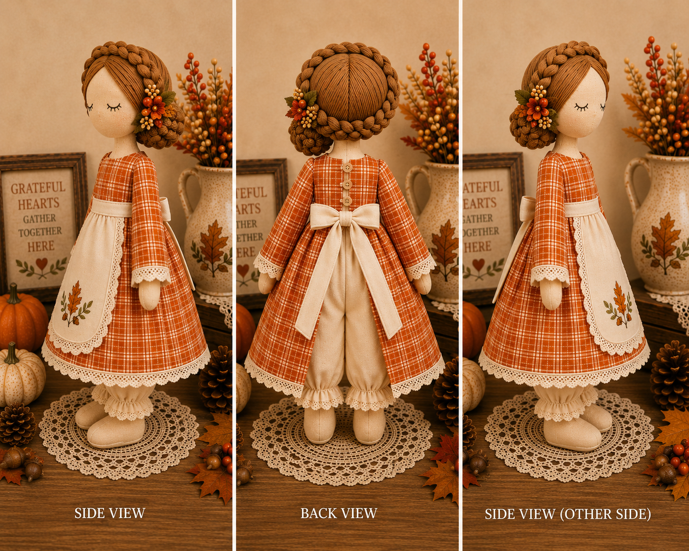 Autumn Plaid - Where Leaves and Memories Gather