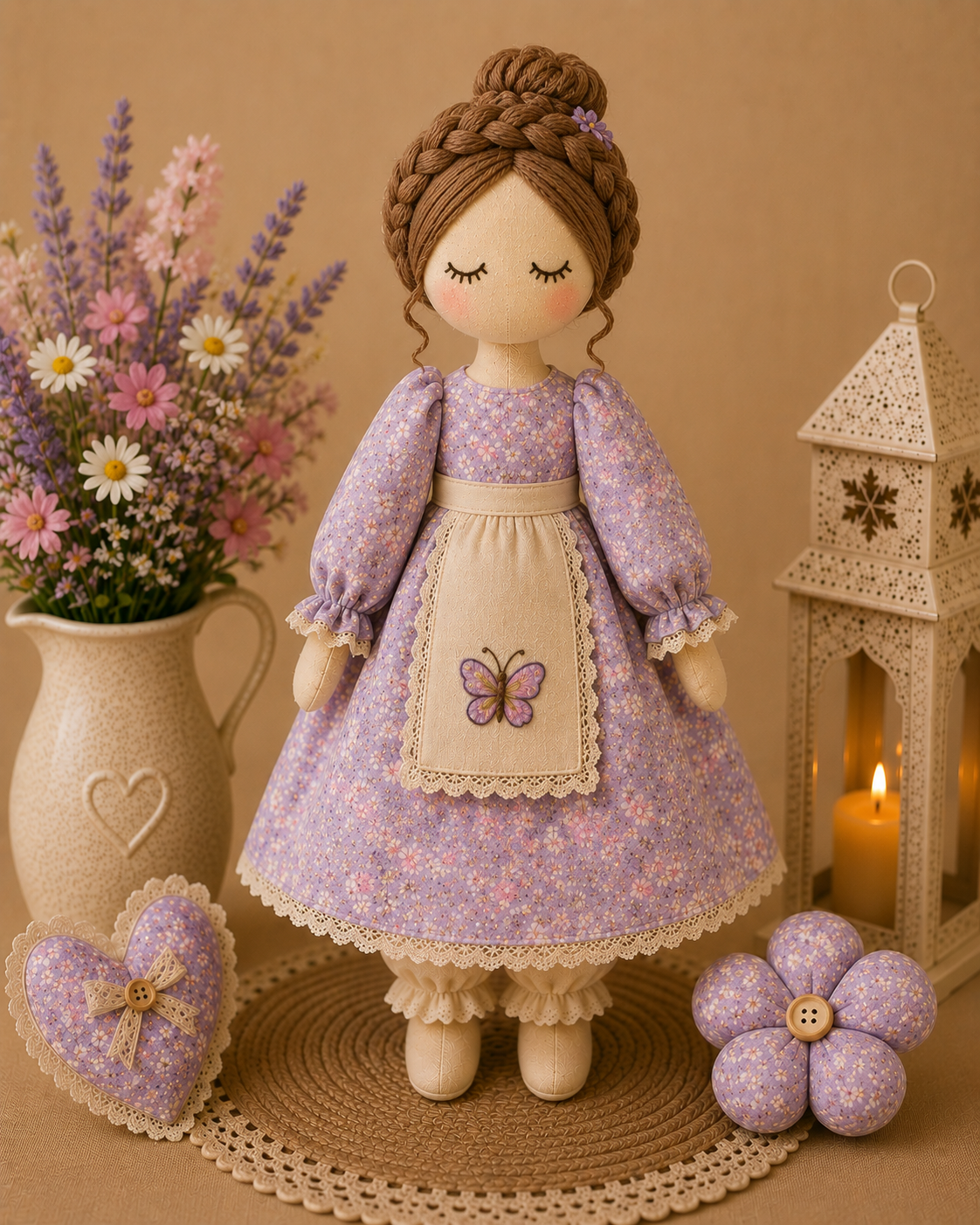 June - Butterfly Garden Doll